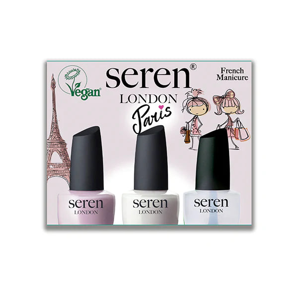 Seren London Vegan Paris French Manicure Gift Set