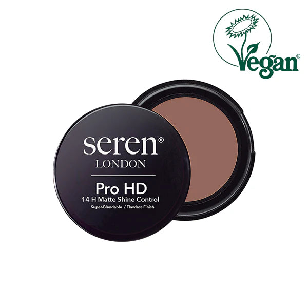Seren London Vegan Pro HD 14 H Matte Shine Control Face Powder