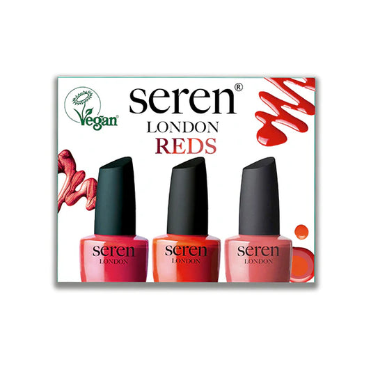 Seren London Vegan Reds Nail Polish Gift Set